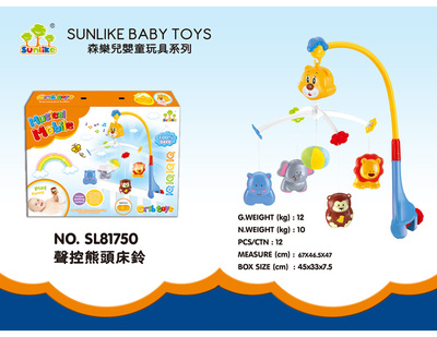 智能陪伴新篇章 嬰兒聲控熊頭床鈴SL81750的技術開發與市場銷售策略